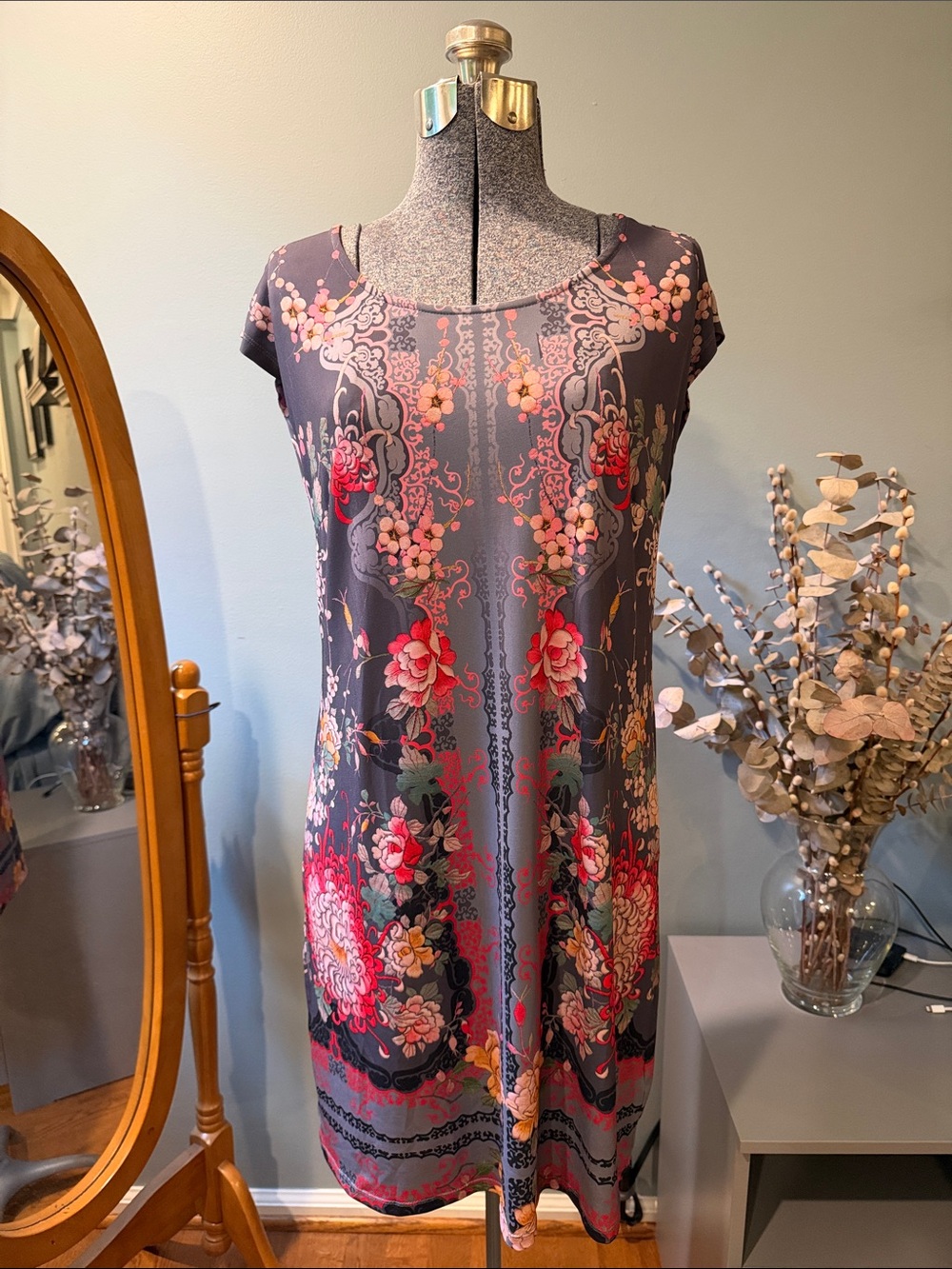 Johnny Was Chrysanthemum Shift Dress